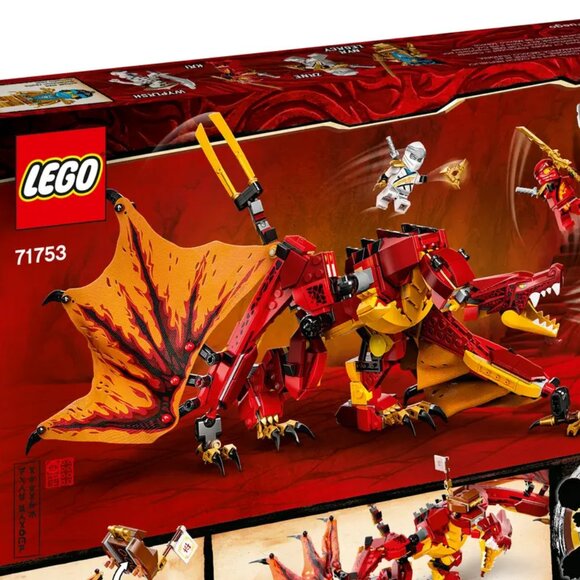 Brand New Lego NINJAGO Legacy Fire Dragon Attack 71753 - Picture 3 of 11